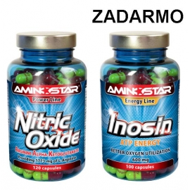 Nitric Oxide 120 cps. + Inosin 100 cps. ZADARMO